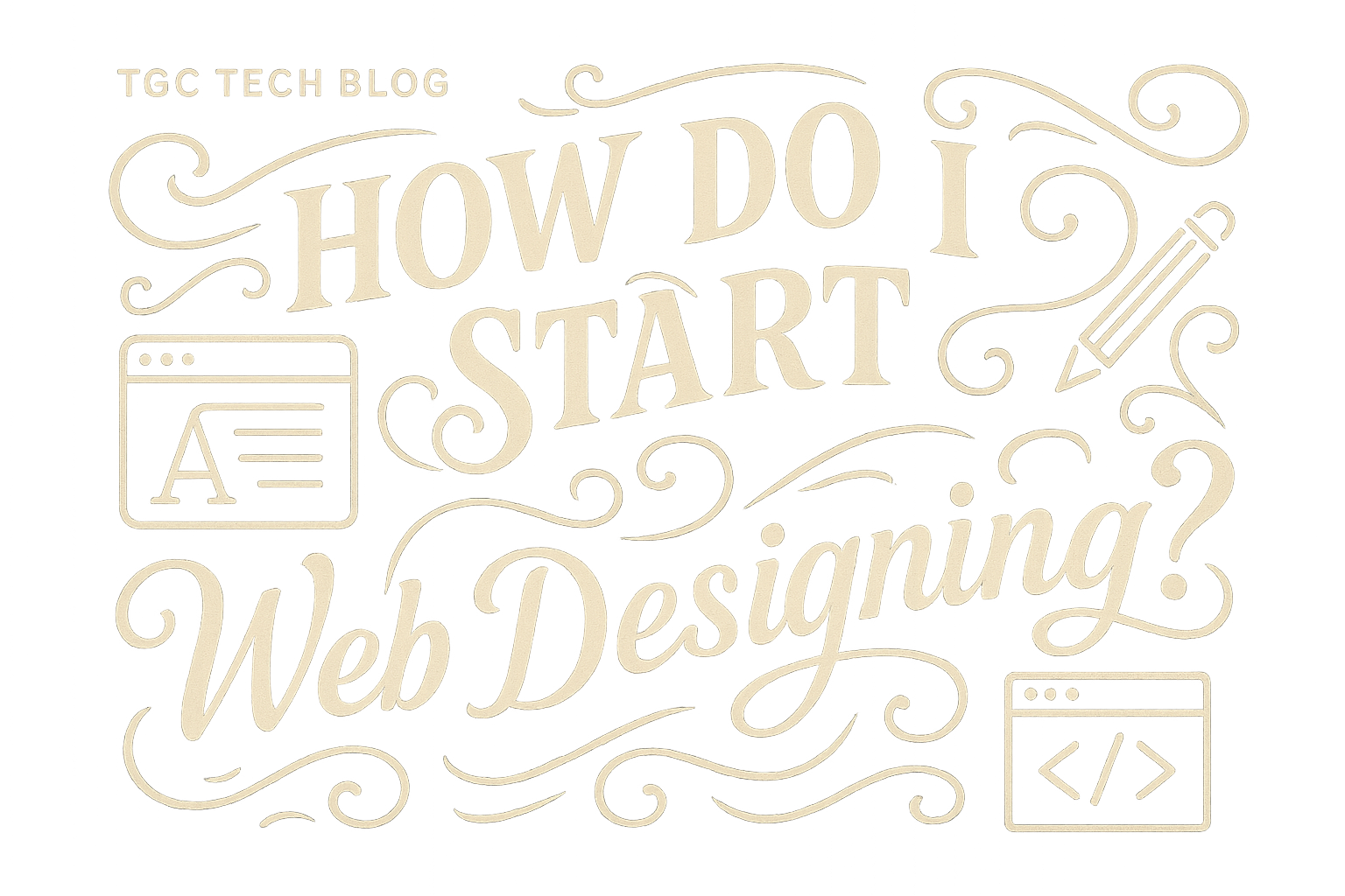 How do I start Web Designing?